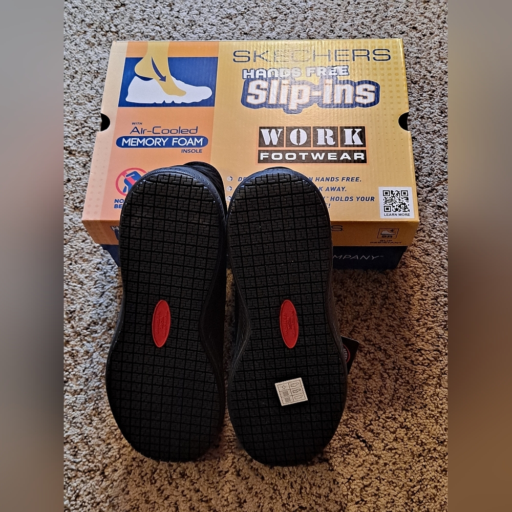 Skechers Summits SR EH Hands Free Slip In Men's Shoes Size 9.5 - Picture 8 of 9